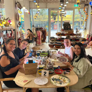 Paint & Sip Classes Penrith: Ceramic Plates & Bowls