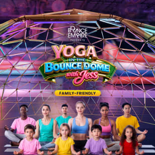 Bounce Empire - Yoga in the Bounce Dome with Jess