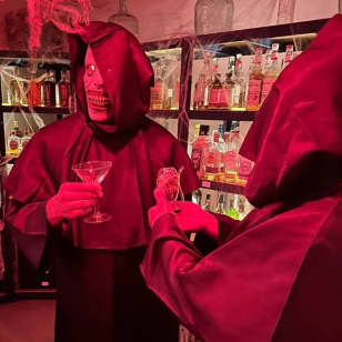 Taller de coctelería de Halloween