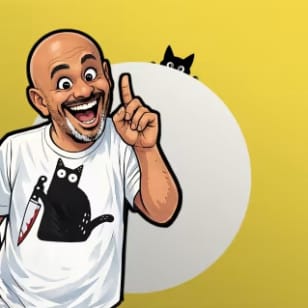 Pero cómo voy a ser racista, si mi gato es negro