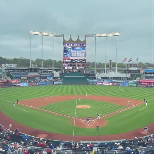 Kansas City Royals Baseball Game Ticket at Kauffman Stadium