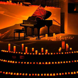 ﻿Mozart y la Sonata Moonlight a la luz de las velas en el 235 de Shaftesbury Avenue