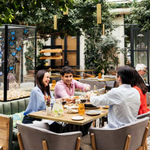 Sabores del patio en Pestana Plaza Mayor