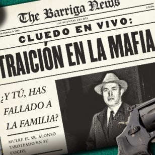 Cluedo en vivo: traición en la mafia en Madrid