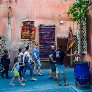 Explore la médina de Marrakech : Visite privée incluant la visite du palais de Bahia