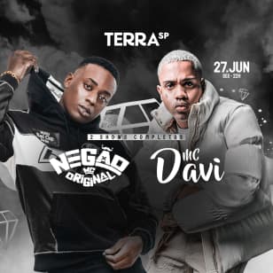 Show do MC Negão e MC Davi no Terra SP
