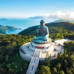 Lantau Island Day Trip | Big Buddha, Dolphin Watching & Cable Car
