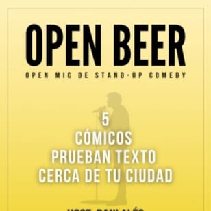 OPEN BEER - Cómicos probando sus mierdas