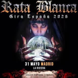 RATA BLANCA en Madrid (La Riviera)