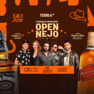 Opennejo: Open Bar Sertanejo no Terra SP