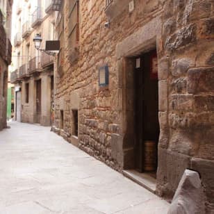 Entrada a la Sinagoga Mayor de Barcelona