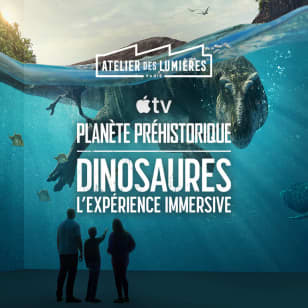 Planète Préhistorique : Dinosaures, L’expérience immersive à l’Atelier des Lumières - Liste d’attente