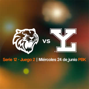 Tigres vs Leones Serie 12 Juego 2