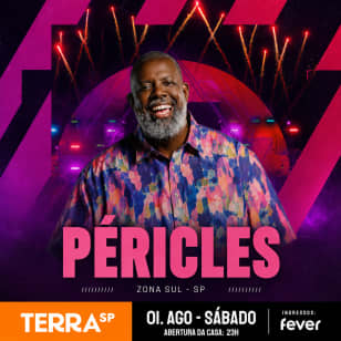 Show do Péricles no Terra SP