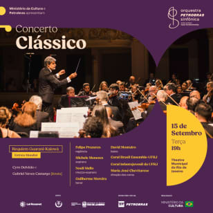 15/09 - Orquestra Petrobras Sinfônica - Concertos Clássicos