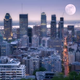 Visite guidée nocturne de Montréal avec entrée à La Grande Roue