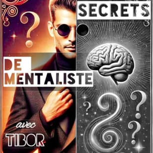 Tibor dans 'Secrets de Mentaliste' au théâtre BO Saint-Martin