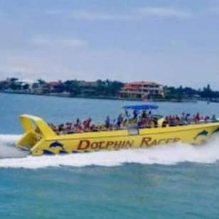 St. Pete Beach Area: Dolphin Racer Speedboat Adventure