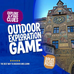 The five gilded sparrows in Ulm Outdoor Exploration Game