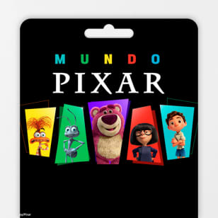 Mundo Pixar - Rio de Janeiro - Cartão-Presente