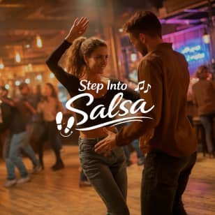 Step Into Salsa: Eine lustige Salsa-Session mit Drinks danach