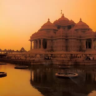 Akshardham Temple Evening Tour with Musical Fountain Show