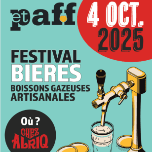 Festival Et Paff : Dégustations bière, vins pétillants, cocktails gazeux à Bordeaux à la Guingugette chez Alriq