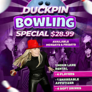 ﻿🎳 Especial Diario de Bolos Duckpin - Lunes & Viernes!