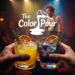 The Color Pour: Ein Van Gogh-Cocktail-Erlebnis