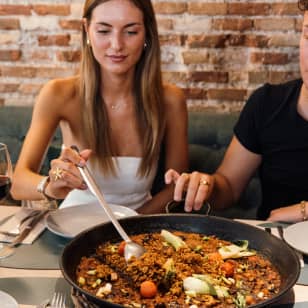 Menú con Paella Valenciana en Portolito Centro