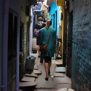 Sanjay Colony Slum Tour