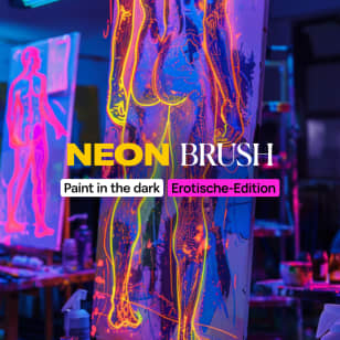 ﻿Neon Brush Erotic: A neon painting workshop for adults only