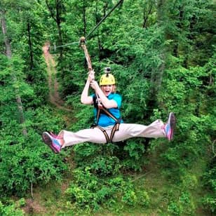 Zipline Forest at Fontanel in Nashville