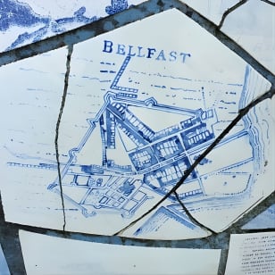 Eclectic Belfast walking experience, along'The Marti Way'