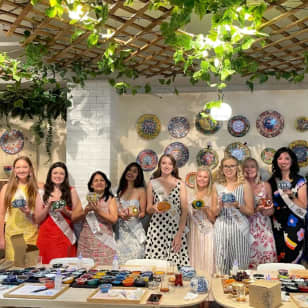 Mosaic Art Classes in Burbank: Turkish Lamp Workshop