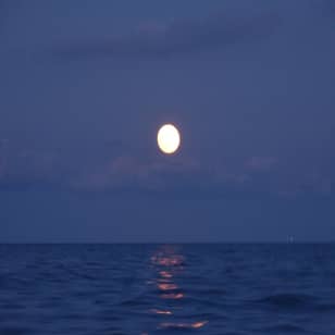 Bajo la Luna Llena: Navegando por Barcelona
