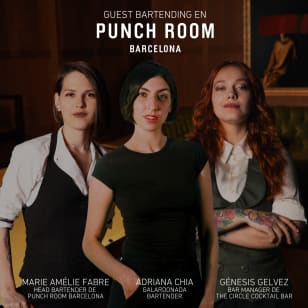 Guest Bartending con mujeres líderes en la industria