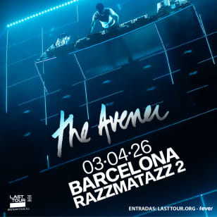 THE AVENER en sala Razzmatazz 2,  BARCELONA 2026