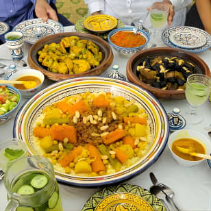 Cook Moroccan Food & Try on Traditional Clothes like a local