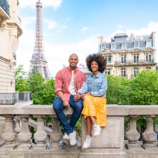 Séance photo à la Tour Eiffel