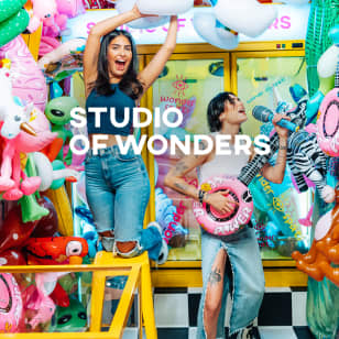 Studio of Wonders: immersive Fotosets