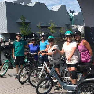 Electric Bike Rental Downtown Norfolk (self guided tour)