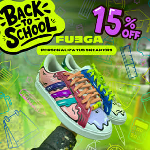 PERSONALIZA TUS TENIS PARA ESTE REGRESO A CLASES.