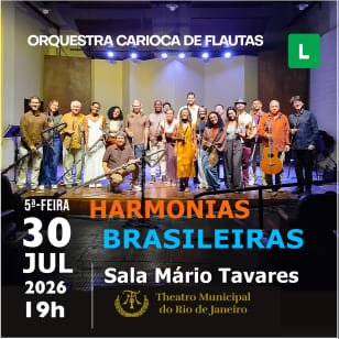 Concerto da Orquestra Carioca de Flautas
