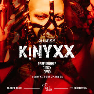 KINYXX pres: Fet!sh party en Nitsa Club