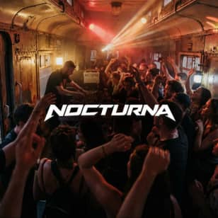 NOCTURNA: An Intimate EDM Rave Inside an Abandoned Train Car