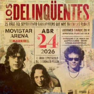 Los Delinqüentes en Movistar Arena, Madrid 2026