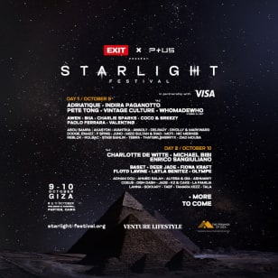 STARLIGHT Festival - Adriatique, Charlotte de Witte, Michael Bibi & more