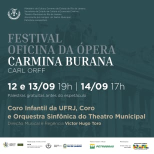 3º Festival Oficina de Ópera - Carmina Burana Cantata Cênica
