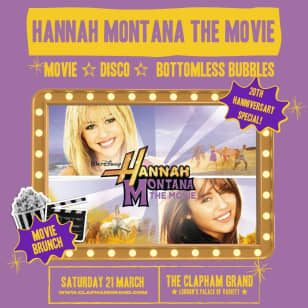 The Hannah Montana Movie Bottomless Brunch Party!